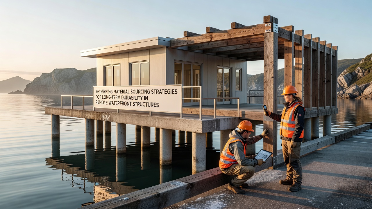 Rethinking Material Sourcing Strategies for Long-Term Durability in Remote Waterfront Structures